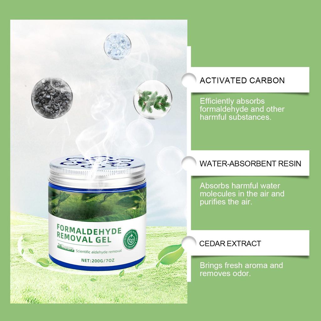 Коробка с агентом для удаления запахов New House Odor Removal Agent Purifier Deodorant Odor Removal 2ml