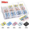 50-1000Pcs Solder Seal Wire Connectors Heat Shrink Solder Butt Insulated Connectors Solder Connector Kit Automotive Marine