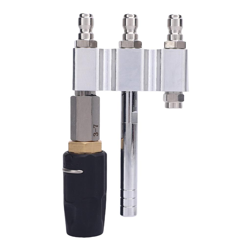 Регулируемый набор насадок для мягкой мойки 3 в 1 14-дюймовая поворотная насадка с длинным соплом для подачи мыла 060 градусов для