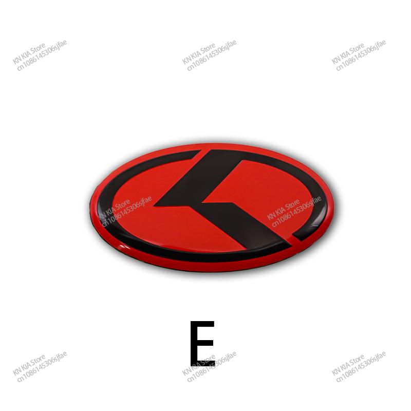 ISFR5 Для KIA EV6 Sorento Niro Stinger Ceed Carnival K5 K9 Soul Carens VQ Caden Логотип Автомобиля Руль Декоративная Наклейка Аксессуары
