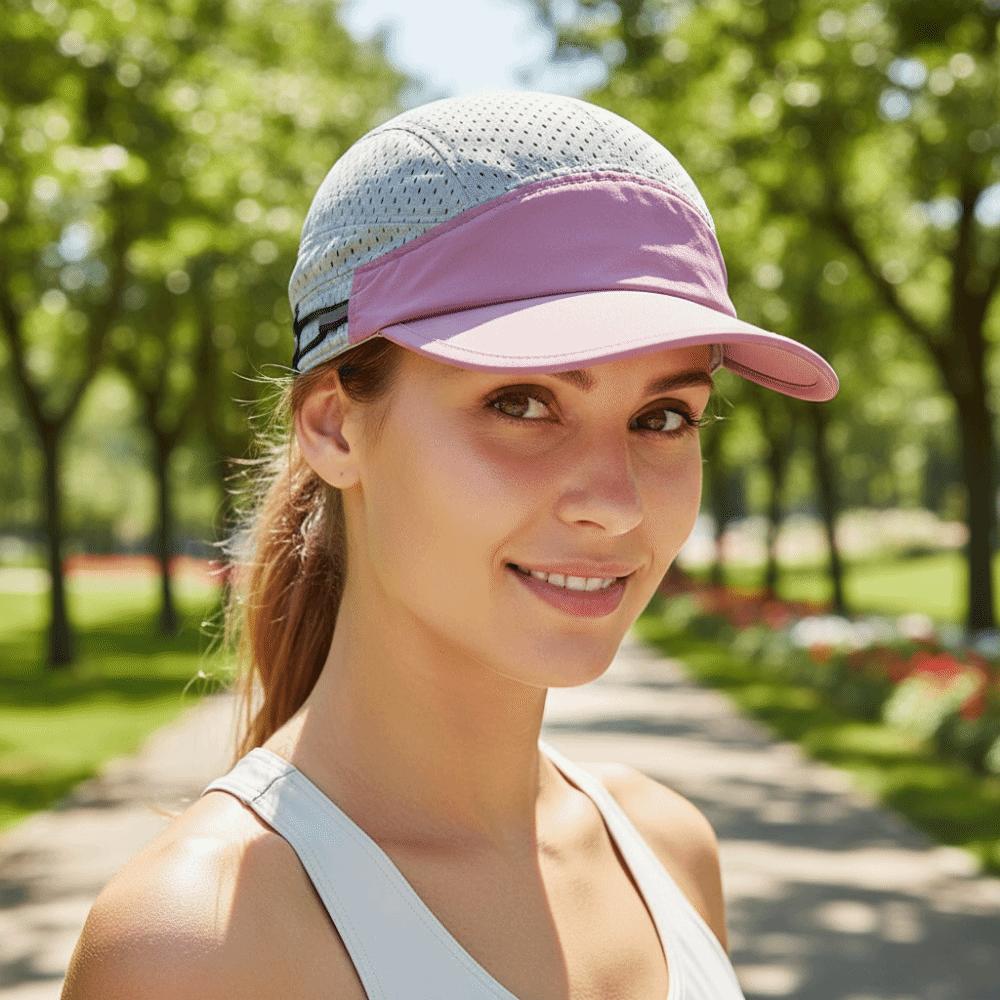 Quick Drying Running Cap Soft Sport Cap Lightweight Sun Hat Running
