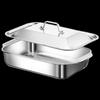 Stainless Steel Rectangular Roasting & Serving Pan