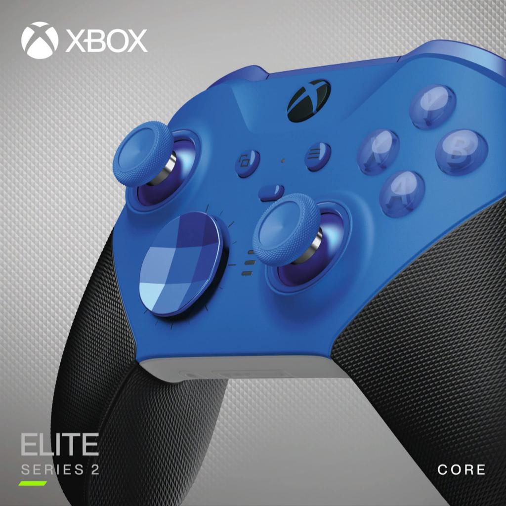 Xbox Elite Wireless Controller Series 2 Core [Подлинный продукт] (синий)