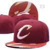 Nba Cavaliers James The Same Flat Edge Baseball Cap Flat Cornice Hat Hip Hop Burgundy Men'S And Women'S Hipster Hat