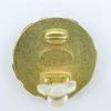 CHANEL Black 95 P Earring goldUsed