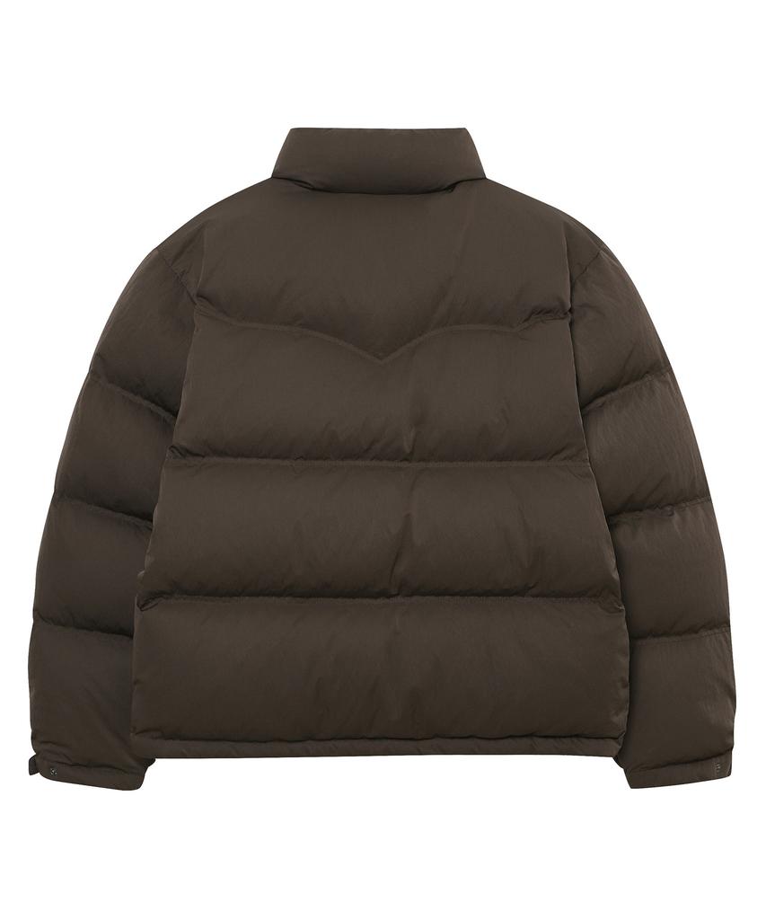 SUPERDRY Western Down Jacket Dark Brown