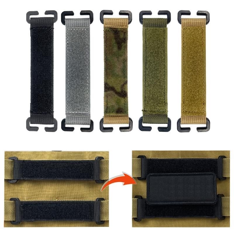 Тактические нашивки MOLLE-стропы Крепление для нашивок на липучке, Тактические MOLLE-стропы Липучка для нашивок Рюкзак