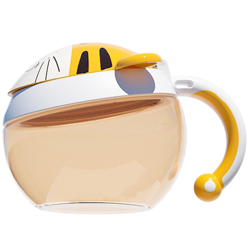 «Запечатанная миска для закусок из тритана с рисунком для детей — подходит для улицы и малышей»