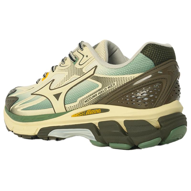 Mizuno Кроссовки Halo Mix 'Желто-зелено-коричневые' D1GH240808
