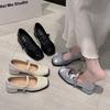 Fashion All-Match Summer Shoes Ladies Oxfords Women's Female Footwear Modis 2025 Comfortable Leather Dress New Cute On Heels Spring Mary