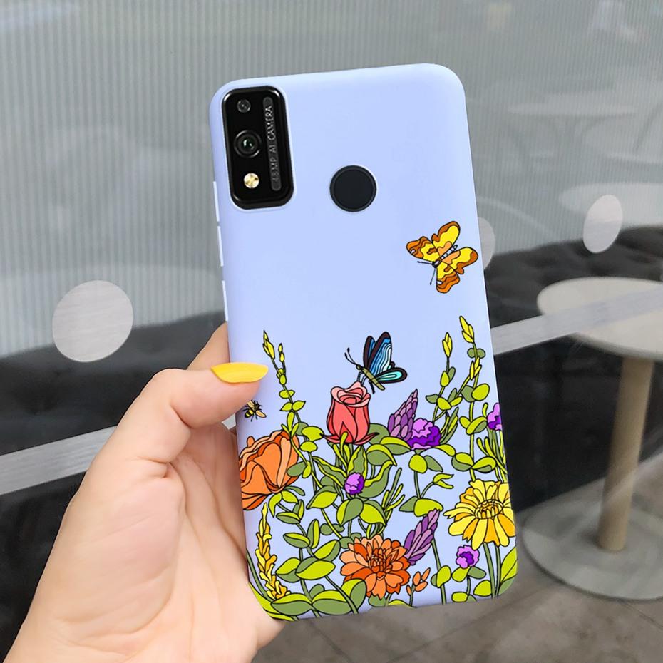 Чехол для телефона Honor 9X Lite JSN-L21 Honor 9X STK-LX1 Красивый принт Макарун Силиконовый Мягкий Чехол-крышка Для Honor9X 9 X Lite