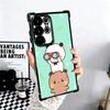 Bubu Dudu Мультяшный Милый Покрытие Чехол Для Телефона Для Samsung Galaxy S24 S25 FE S26 Edge S23 Ultra S22 S21 Plus S20 Противоударный Подушка Безопасности Co