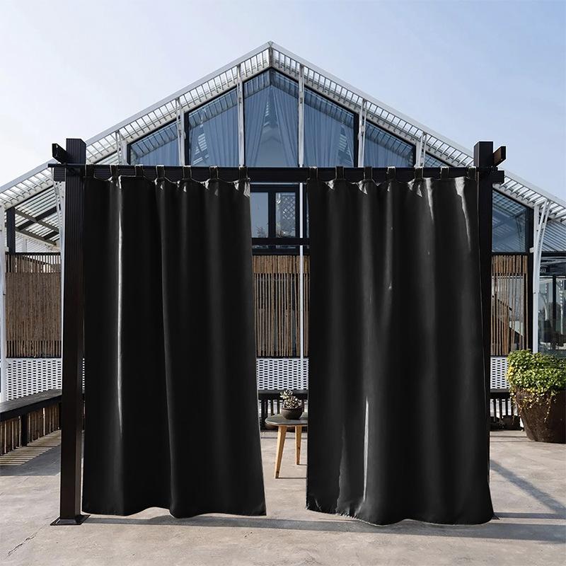 Высокоточная водонепроницаемая непромокаемая занавеска для наружного балкона, беседки, солнцезащитный крем, ткань для штор