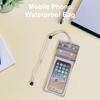 Водонепроницаемый чехол для телефона Прозрачный Водонепроницаемый Хорошая герметизация Подушки безопасности Сенсорный экран Плавание Рафтинг Мобильный