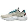 Li Ning V8 Sports Shock Absorbing Durable Low Top Running Shoes Men Sneakers Gray White ARHR039-3