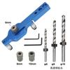 3 в 1 локатор для сверления, перфоратор, самоцентрирующийся набор сверл для дюбелей, 6/8/10 мм, пробивание отверстий