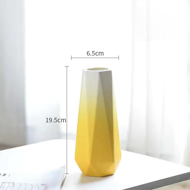 Керамическая ваза в скандинавском стиле Instagram, украшения для гостиной и обеденного стола