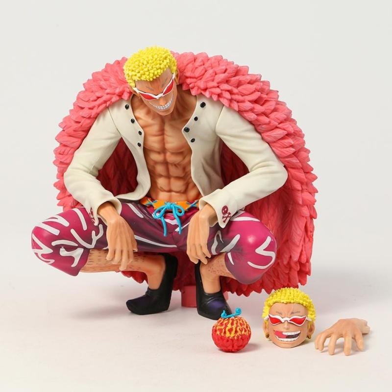 Аниме цельная фигурка Donquixote Doflamingo, экшн-фигурка, цельная курица Shichibukai, коллекция ПВХ, модель куклы, подарки, игрушки