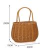 Sundries Organizer Rattan Storage Baskets Imitation Rattan Garden Picnic Basket