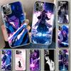 Чехол для телефона Bleach Кучики Бьякуя для iPhone 11 12 13 Mini 14 15 Plus 16 Pro Max 17 Air 7 8 + SE Художественный Индивидуальный Fundas 11
