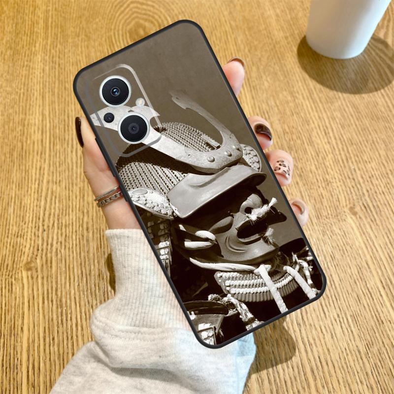 Японский чехол-самурай для OPPO Reno 4Z 5Z 2Z 8T 3 7 Reno 8 4 5 6 Lite Find X2 X3 Lite Neo X5 X6 Pro
