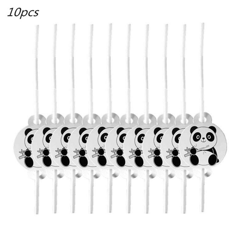 Очаровательные принадлежности для вечеринки с животными пандами, посуда, декор для детских празднований дня рождения