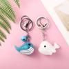 Accessories Backpack Pendant Keys Holder Dolphin Blue Whale Keychain Resin Car Key Ring Bag Pendant