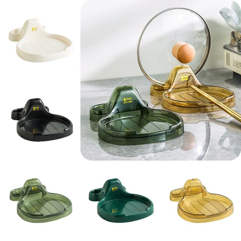 Кухонная полка для крышек кастрюль в виде ракушки - стильный и компактный органайзер для дома