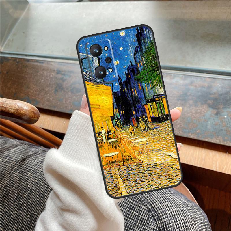 Картины Звездная ночь Ван Гог Чехол Для Realme 13 Pro Plus 11 12 14 C71 C75 C55 C51 C53 C25 C63 C61 C65 C67 GT6 GT7 15 Pro