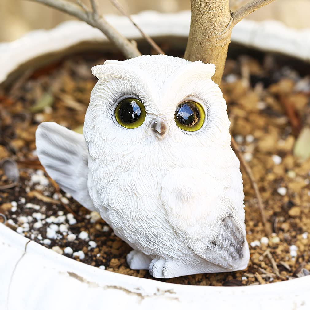 [Devalier] mo03 Фигурка совы, Сова из смолы, Идеальный подарок на дни рождения (Совиные приветствия лол)