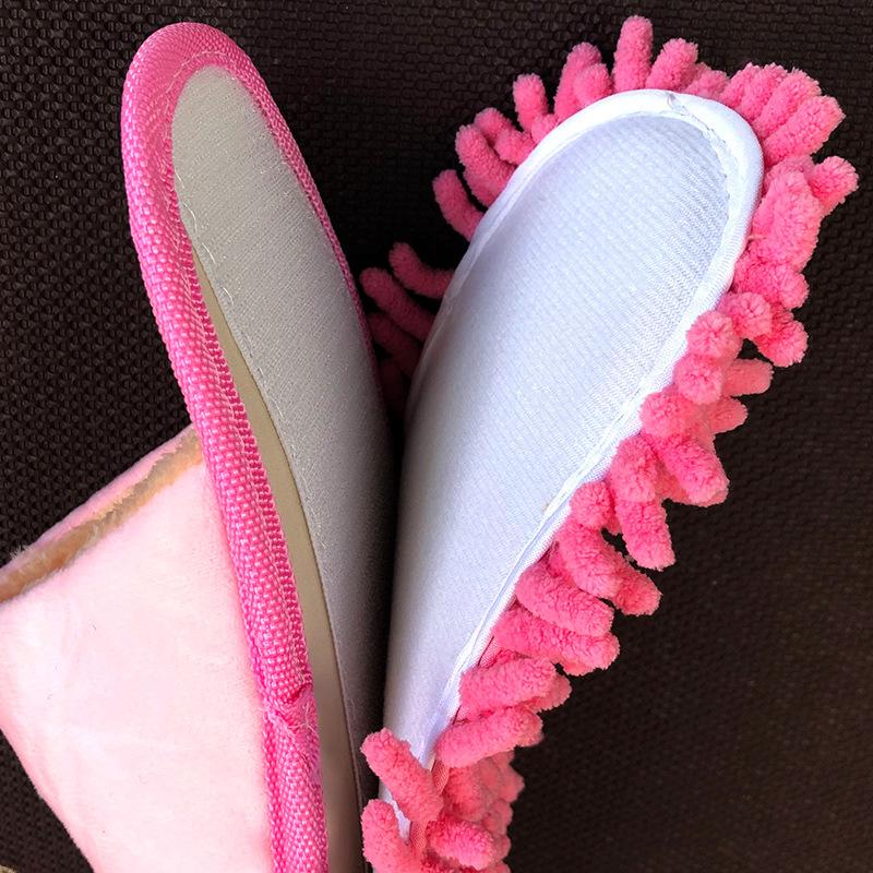 Dust Mop Slipper Lazy Dusting Cleaning Foot Sock Shoe Polishing Cover Cleaner Household Cleaning