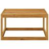 4 Piece Garden Lounge Set with Cushions Solid Acacia Wood