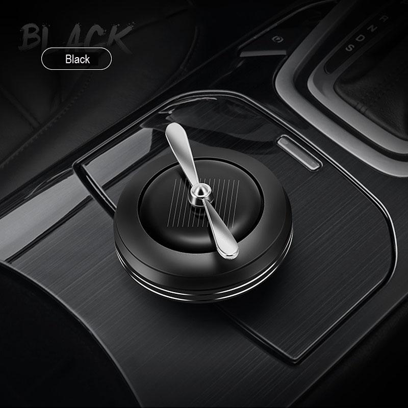 Креативный вращающийся солнечный пропеллер освежитель воздуха для автомобиля диффузор ароматов для автомобилей ароматизатор запах очиститель воздуха украшения