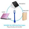 4 шт. мини USB светодиодный светильник портативный светодиодный ночник для чтения книг DC 5V складной светильник для защиты глаз для компьютера Power Bank