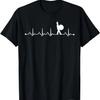 Heartbeat Bass Drum ECG for Marching Band Mom Dad T-Shirt