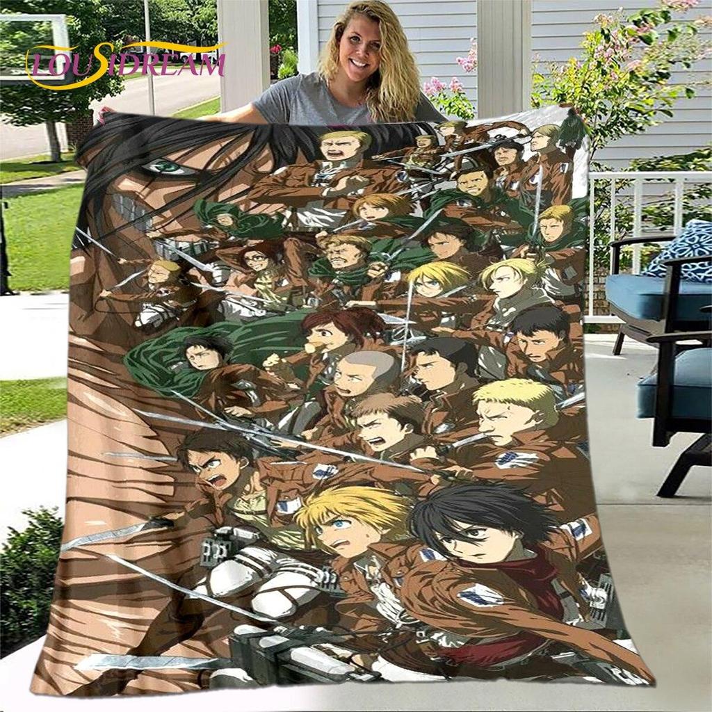 Одеяло с рисунком аниме «Убийца демонов», фланелевое одеяло, теплое детское одеяло из шерпа для гостиной, спальни, кровати