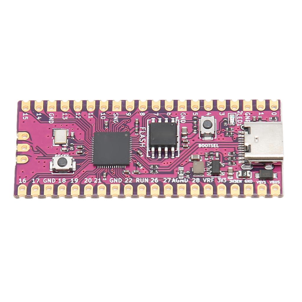 For RPi RP2040 Pico Board Dual Core ARM Cortex M0+ Processor Low Power Consumption Flexible Microcontroller Board