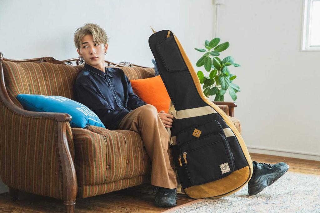 IBANEZ Electric Guitar Bag with the Concept of "individuality and Playfulness" Equipped with Protective Cushion (black) IGB541-BK