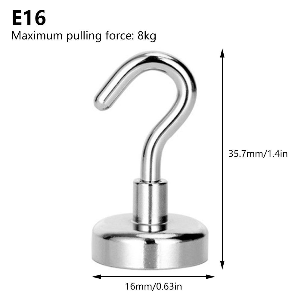 10 шт. прочных магнитных крючков, многоцелевой магнитный крючок-вешалка для дома, кухни, бара, ключей, пальто, декоративный крючок для хранения