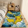 Модный коврик для прихожей Гостиная P-Pokemon Ковры Декор P-Pikachu Балкон Спальня Ковер для Кухни Напольные коврики Дверь Ванная