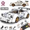 1:8 Technical Widebody Super Race Car 10295 Building Blocks City Speed Sport Vehicle Bricks MOC Assemble Toys For Boys Kid Gifts
