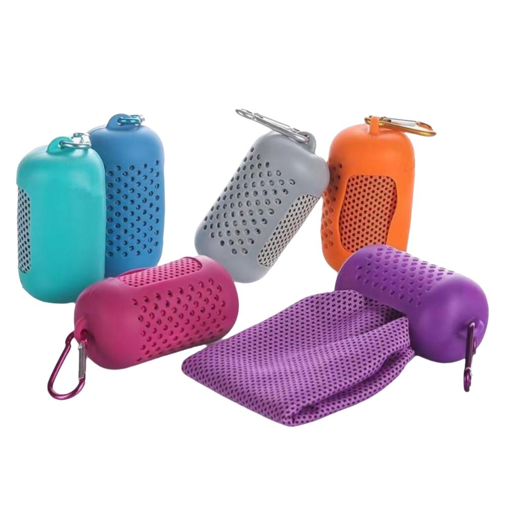 Quick Drying Wrapped Cold Towel Portable Fitness Cool Towel Sports Cold Towel  Beach Accessories
