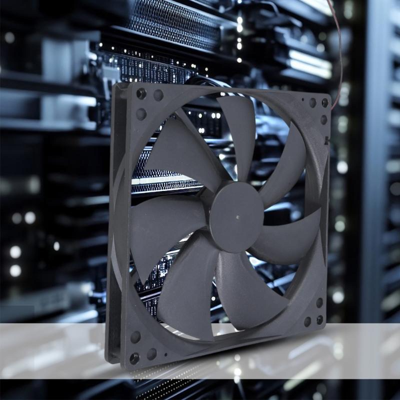 Тихий 18025 Вентилятор для охлаждения шкафа 12 В постоянного тока 0,3 А Эффективное рассеивание тепла для компьютерных стоечных систем