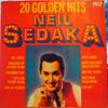 LP Record NEIL SEDAKA - 20 Golden Hits NL43508 RCA Internation 1981 Netherland Rock Used