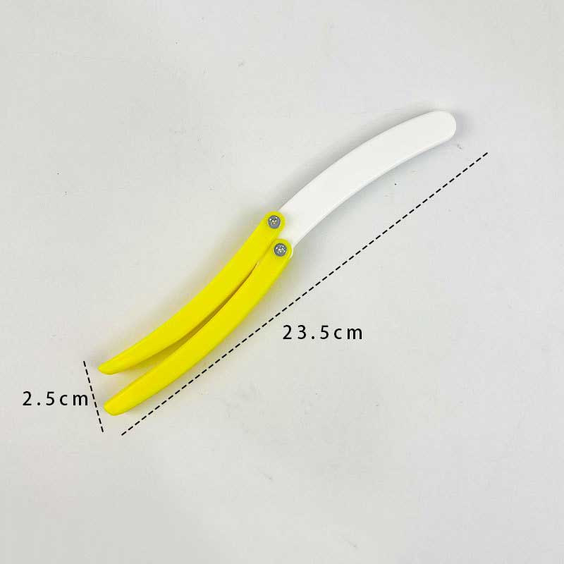 4 шт. наборы ножей-бабочек, коллекция моделей, безопасный пластиковый нож, 3D модель ножа с гравитационным когтем