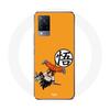Чехол - Dragon Ball - Vivo v21 5G - Мягкий - Черный - Маленький логотип