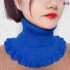 Women Warm Knitted Fake Collar Woolen Women Turtleneck Knitted False Fake Collars