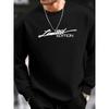 Men's Crew Neck Sweatshirt, Ideal for Active Lifestyles & Errands, 2-Way Stretch