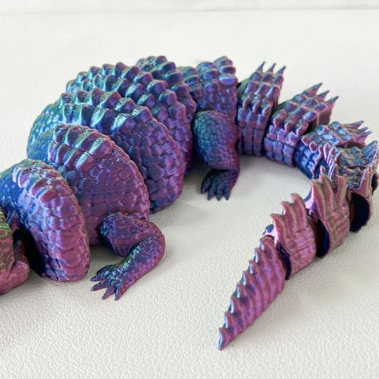 3D Printed Crocodile Toy Articulated Crocodile Ornament with Moveable Joints Anxiety Relief