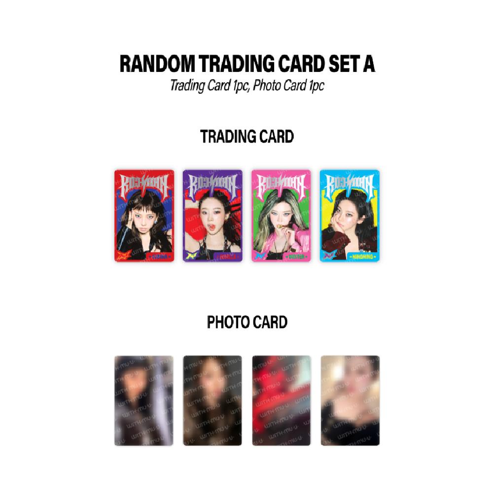 Pre-order Aespa WEEK Rich Man Random Trading Card